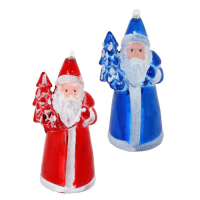 Сноу бум  376-706 СНОУ БУМ Подвеска "Дед Мороз", 12 см, пластик, 2 цвета превью
