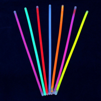   530-120 Набор неоновых палочек 10шт, пэ, флуоресцентная краска, d0,5x20см, 7 цветов превью