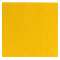   530-279 Набор бумажных салфеток, 25 см, желтый превью