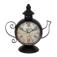 LADECOR  529-254 LADECOR CHRONO Часы настольные металлические, 21x10x22 см, 1xAA, цвет черный превью
