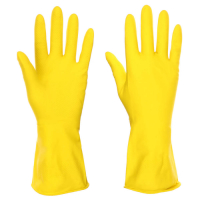 VETTA  447-004 Перчатки резиновые желтые, S, VETTA превью