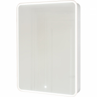 Jorno  Зеркало-шкаф с подсветкой Jorno Pastel Pas.03.60/W, белый жемчуг Зеркало-шкаф с подсветкой Jorno Pastel Pas.03.60/W, белый жемчуг превью