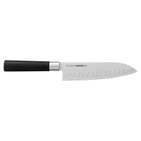 NADOBA   Нож Сантоку с углублениями NADOBA Keiko, 17,5см, нержавеющая сталь/пластик превью