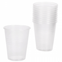 ANTELLA   Набор стаканов одноразовых пластиковых, 100 мл, 10 шт, прозрачные превью