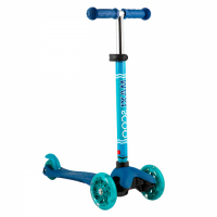 Maxiscoo   Самокат Maxiscoo Baby 3-х колесный со светящимися колесами синий превью
