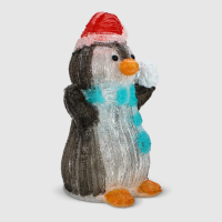 Kaemingk   Фигура объемная светящаяся Kaemingk пингвин 21х35 см в ассортименте превью