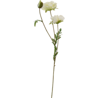 Dpi   Искусственный цветок Dpi Мак кремовый 72 см превью