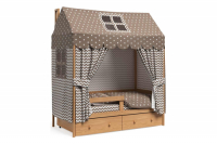 Hoff Кровать-домик с бортиком и ящиками Можга  превью