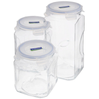 Glasslock   Набор контейнеров Glasslock ig-535 1,5/2/3 л 3 шт для сыпучих продуктов превью