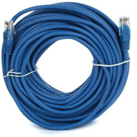 NONAME Сетевые кабели и СКС ANP511_20M_B Патч-корд ANP511_20M_B литой (molded), UTP, cat.5E, 20м, 4 пары, алюминий омедненный, 1 шт, синий превью