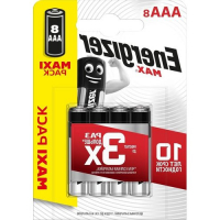 ENERGIZER Батарейки Max AAA Батарейка Energizer Max, 8 шт. превью