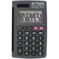 STAFF Калькуляторы STF-620 Калькулятор STAFF STF-620, 8-разрядный, черный превью
