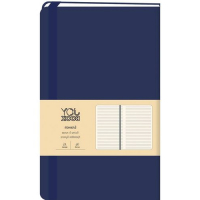 LISTOFF Ежедневники и записные книжки Joy Book Блокнот LISTOFF A5, 96л, 192стр, в точку, фиксирующая резинка, твердая обложка, синий [бдбл5963375] превью