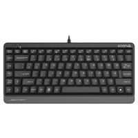 A4TECH Клавиатуры Fstyler FKS11 Клавиатура A4TECH Fstyler FKS11, USB, черный серый [fks11 grey] превью