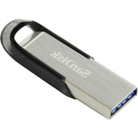 SANDISK Флешки Ultra Flair Флешка USB Sandisk Cruzer Ultra Flair 32ГБ, USB3.0, серебристый и черный [sdcz73-032g-g46] превью