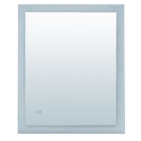 AQUANET Зеркала для ванной 249345 Зеркало AQUANET Алассио 249345, с подсветкой, 800х850 мм превью