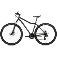 FORWARD Велосипеды Sporting 29 2.0 D Велосипед FORWARD Sporting 29 2.0 D (2022), горный (взрослый), рама 17", колеса 29", черный/темно-серый, 15.4кг [rbk22fw29900] превью
