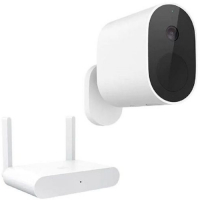 XIAOMI Камеры видеонаблюдения Mi Wireless Outdoor Set Камера видеонаблюдения IP Xiaomi Mi Wireless Outdoor Set, 1080p, 3.3 - 3.9 мм, белый [bhr4435gl] превью
