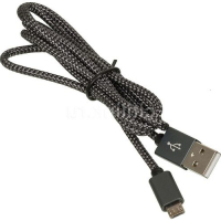GINZZU Кабели для смартфонов и планшетов GC-558UD Кабель Ginzzu GC-558UD, micro USB (m) - USB (m), 1м, 2.4A, черный превью