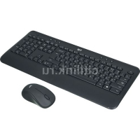LOGITECH Комплекты (Клавиатура+Мышь) MK540 Advanced Комплект (клавиатура+мышь) Logitech MK540 Advanced, USB, беспроводной, черный [920-008686] превью