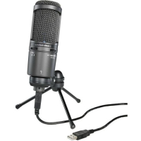AUDIO-TECHNICA Микрофоны AT2020USB+ Микрофон Audio-Technica AT2020USB+, черный [15117096] превью