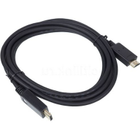 NONAME Кабели для ПК и ноутбуков 1.2v Кабель 1.2v, DisplayPort (m) - HDMI (m), GOLD , 3м, черный превью