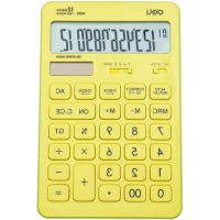 DELI Калькуляторы EM01551 Калькулятор Deli Touch, EM01551, 12-разрядный, желтый превью