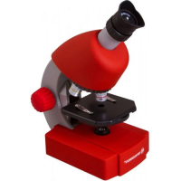 BRESSER Микроскопы 70122 Микроскоп BRESSER Junior 70122, 40-640x, на 3 объектива, красный превью