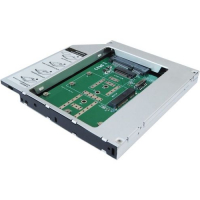AGESTAR Корпуса для жестких дисков SMNF2S Mobile rack (салазки) для HDD/SSD AgeStar SMNF2S, серебристый превью