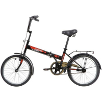NOVATRACK Велосипеды TG Classic 301 NF V Велосипед NOVATRACK TG Classic 301 NF V (2020), городской (подростковый), складной, колеса 20", черный, 12.7кг [20nftg301v.bk20] превью