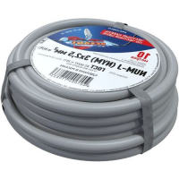 REXANT Силовые кабели и провода NUM-O (NYM) Кабель силовой NUM-O (NYM) REXANT NUM-J, 3х2.5мм2, 10м, ГОСТ, медь, серый [01-8705-10] превью