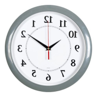 БЮРОКРАТ Настенные часы WALLC-R89P Настенные часы Бюрократ WALLC-R89P, аналоговые, серый превью