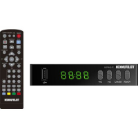 TELEFUNKEN Приставки для цифрового ТВ TF-DVBT252 Ресивер DVB-T2 Telefunken TF-DVBT252, черный превью