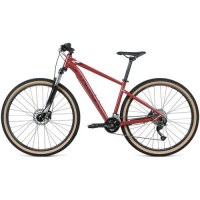 FORMAT Велосипеды 1412 Велосипед FORMAT 1412 (2021), горный (взрослый), рама 17", колеса 27.5", темно-красный, 14.7кг [rbkm1m37e010] превью