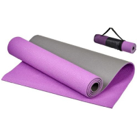 BRADEX Коврики для фитнеса и йоги SF 0690 Коврик Bradex SF 0690 для фитнеса дл.:1730мм ш.:610мм т.:6мм фиолетовый/серый превью