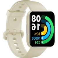 XIAOMI Смарт-часы BHR5724GL Смарт-часы Xiaomi Poco Watch BHR5724GL, 1.6", бежевый / бежевый превью