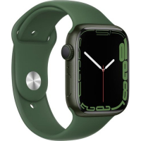 APPLE Смарт-часы MKN73RB/A Смарт-часы Apple Watch Series 7 MKN73RB/A, 45мм, зеленый / зеленый [mkn73/a] превью