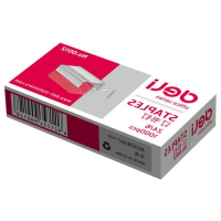 DELI Скобы для степлера E0012N Упаковка скоб для степлера Deli E0012N, 24/6, 1000 шт, картонная коробка 20 шт./кор. превью