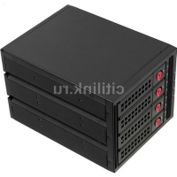 THERMALTAKE Корпуса для жестких дисков Max 3504 Mobile rack (салазки) для HDD/SSD Thermaltake Max 3504, черный превью