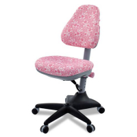 БЮРОКРАТ Офисные кресла KD-2 Кресло детское Бюрократ KD-2, на колесиках, ткань, розовый [kd-2/pk/hearts-pk] превью