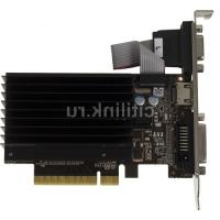 PALIT Видеокарты GeForce GT 730 Видеокарта Palit NVIDIA GeForce GT 730, PA-GT730K-2GD3H, 2ГБ, DDR3, Ret [neat7300hd46-2080h] превью