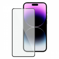Deppa Защитное стекло 2.5D Full Glue iPhone 14 Pro Max 0.3mm черн.рамка  превью
