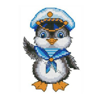 Искусница Набор для вышивания 2055 Набор "Пингвинчик"  превью