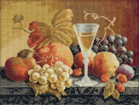 Panna Набор для вышивания N-1234 Натюрморт с вином и фруктами  превью