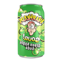    Газированный напиток Warheads Sour Green Apple Soda, 355 мл превью