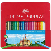    Карандаши цветные Faber-Castell Замок, 24 цветов превью