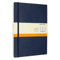    Блокнот Moleskine Classic Soft XLarge, 190 х 250 мм, 192 страниц, линейка, мягкая обложка, синий сапфир превью