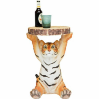   Столик приставной Тигр, 37 х 53 х 35 см, оранжевый превью